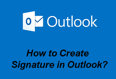 how to add a signature in outlook 2010