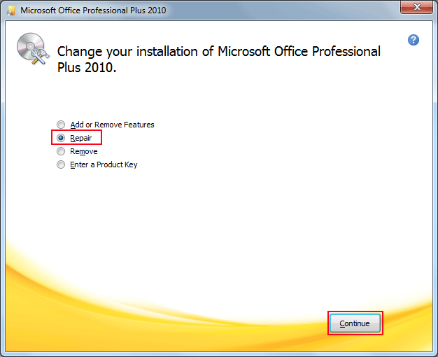 Ошибка microsoft office