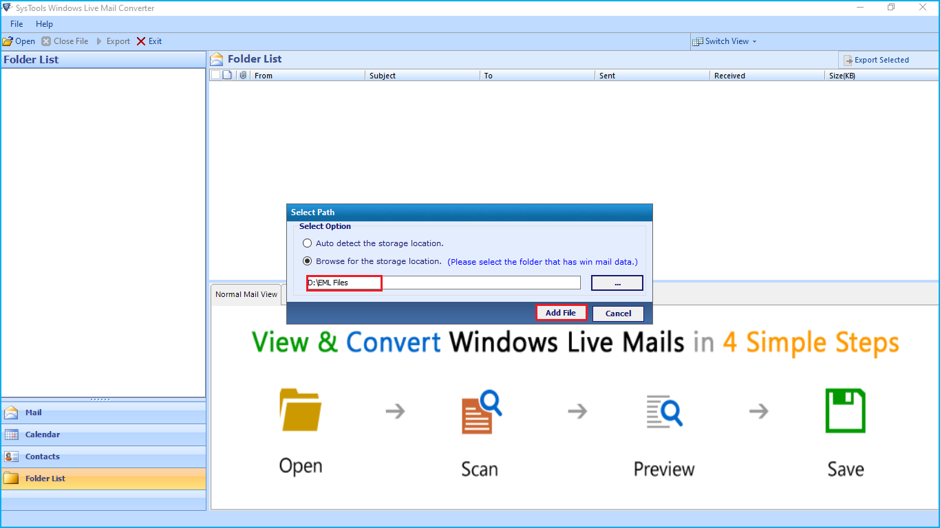 import windows live mail to outlook