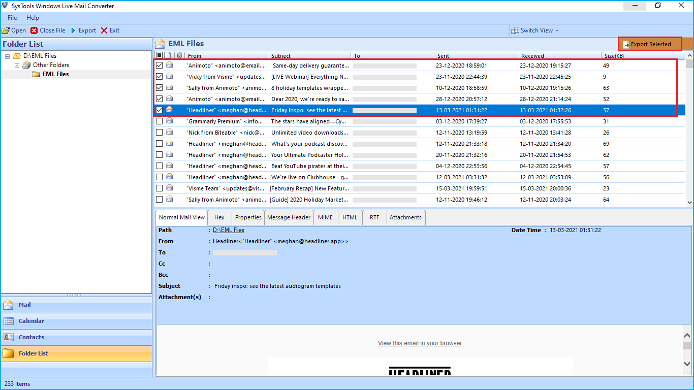 import windows live mail to outlook