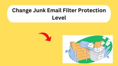 change junk email filter protection level