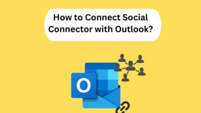 connect social connector with outlook