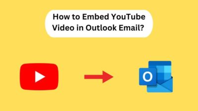 how to embed youtube video in outlook