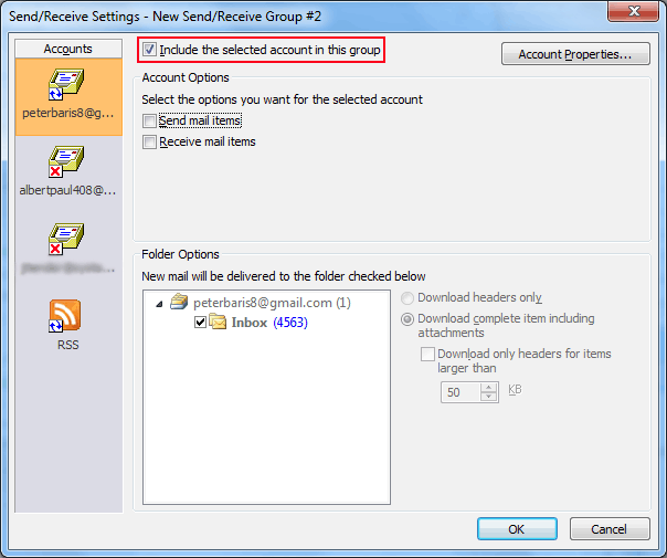 unable to add email account to outlook 2016