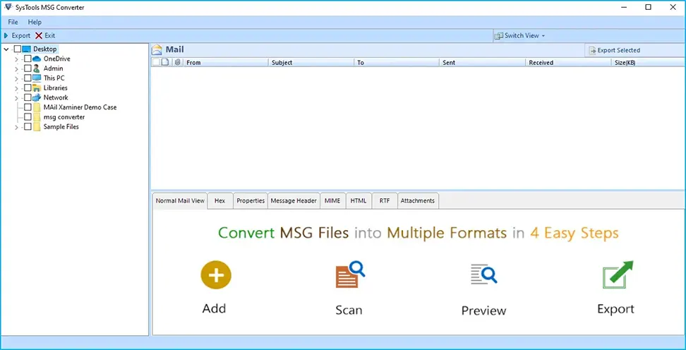 MSG to PST Converter