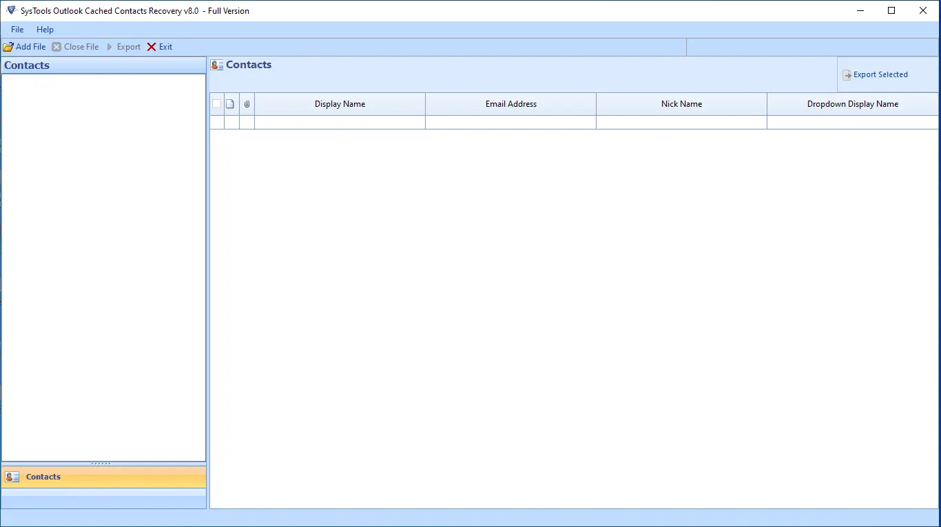 Outlook Cached Address Book 