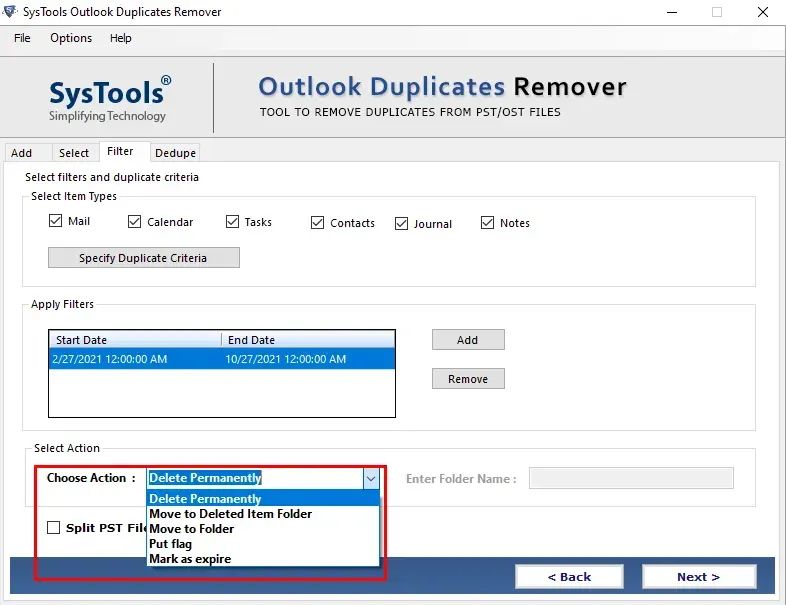 outlook duplicate remover