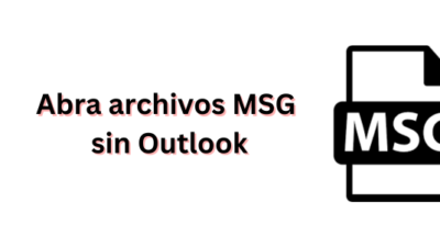 Abra archivos MSG sin Outlook