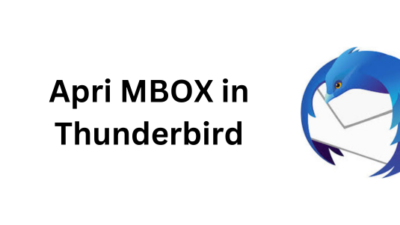 Apri MBOX in Thunderbird