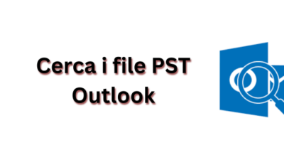 Cerca i file PST Outlook