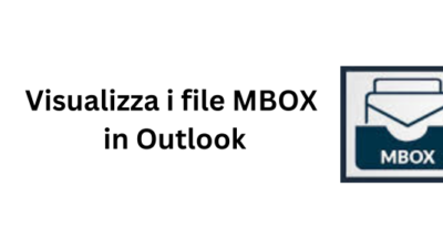 Visualizza i file MBOX in Outlook