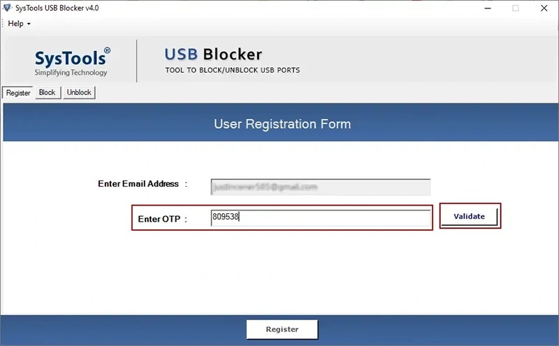 Logiciel de blocage USB pour Fenêtres 10